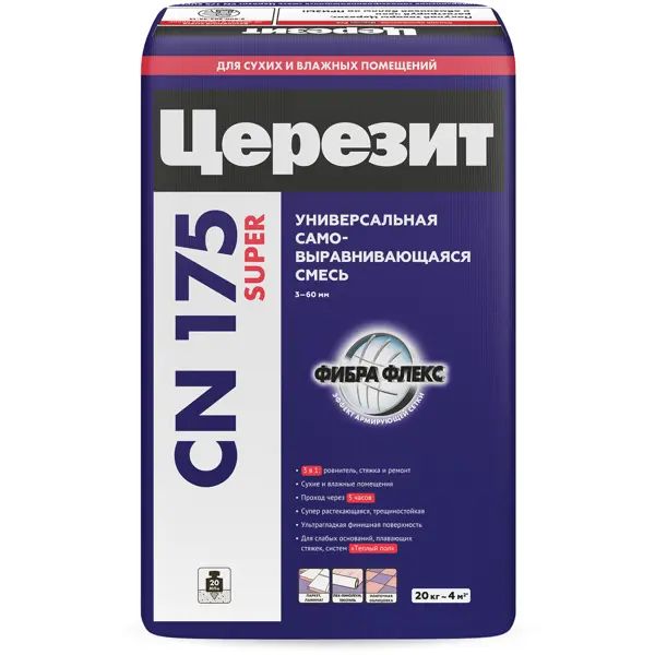 Наливной пол Церезит CN 175 20 кг