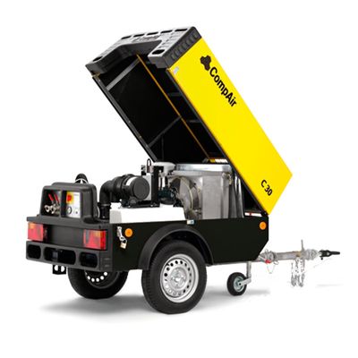Передвижной дизельный винтовой компрессор CompAir C240TS-14 - изображение 8