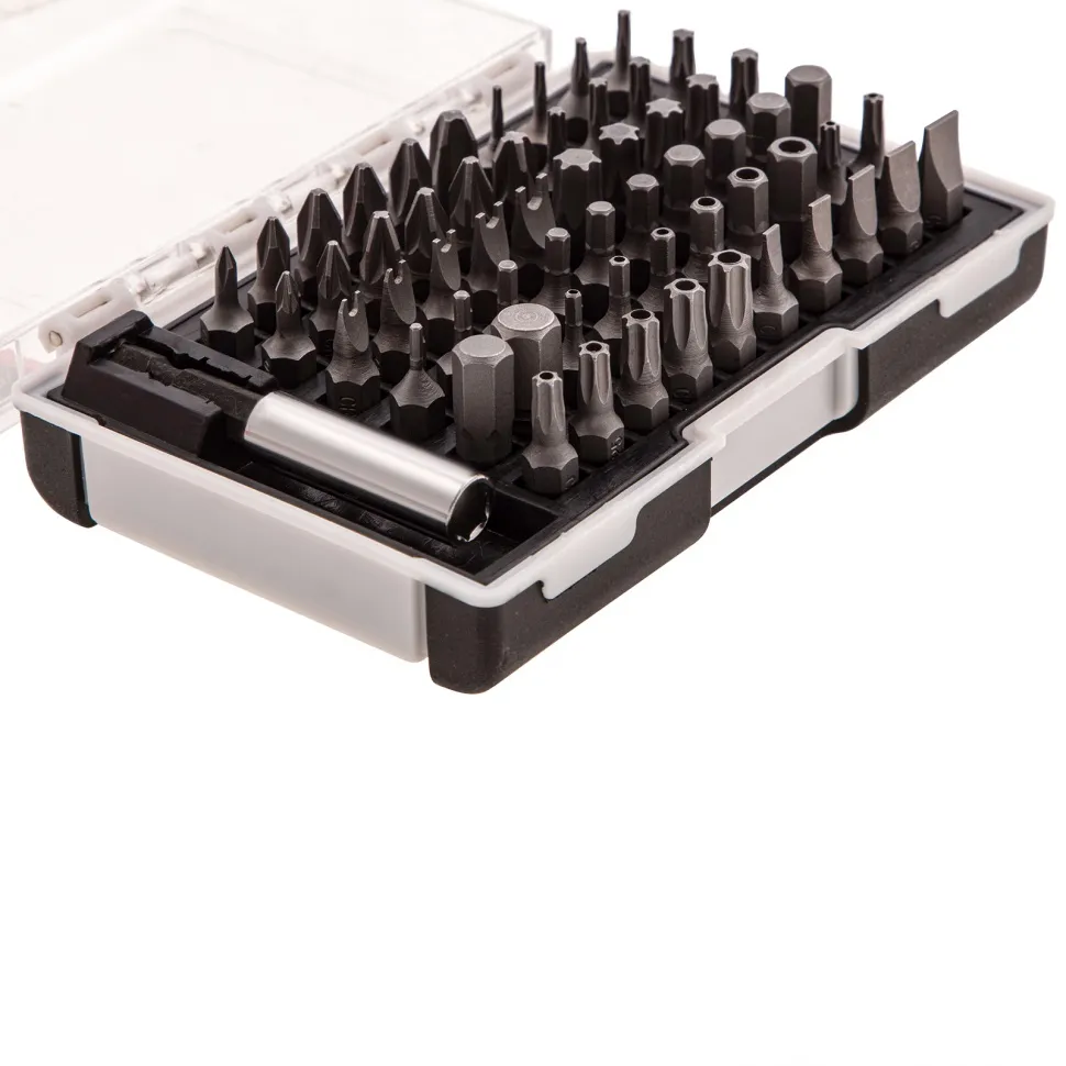 Набор бит с магнитным держателем, CrV, 61 шт. Matrix - изображение 3