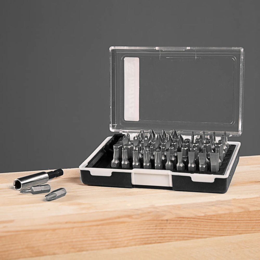 Набор бит с магнитным держателем, CrV, 61 шт. Matrix - изображение 8