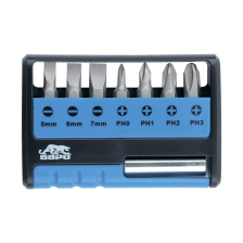 Набор бит с магнитным держателем, CrV, 8 шт Барс - изображение 2