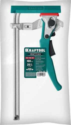 Cтрубцина рычажная KRAFTOOL KRAFTFLEX KLT-160 быстрозажимная 32331-160 - изображение 2