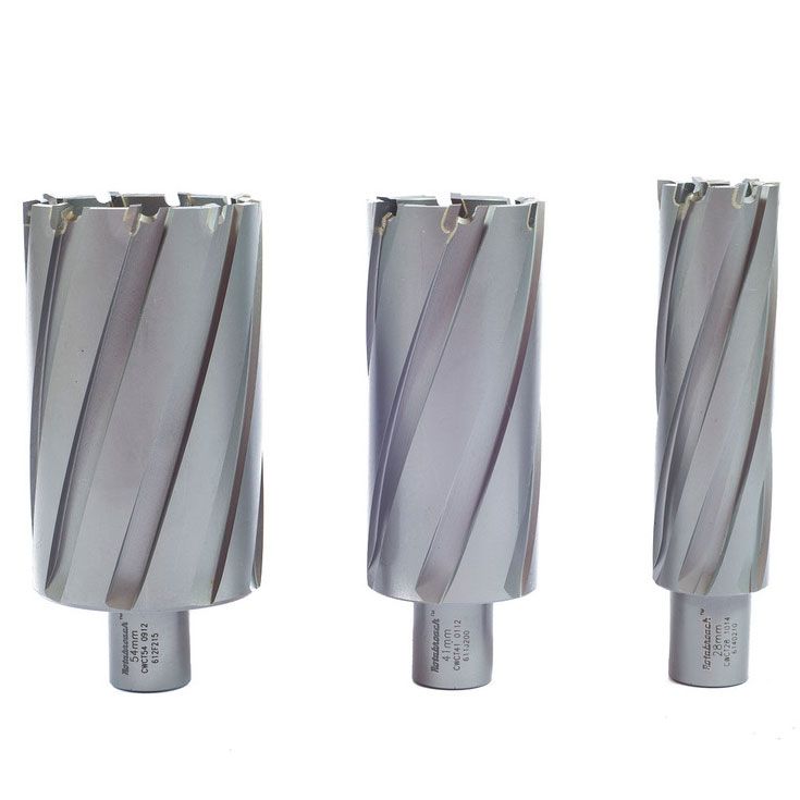 CWCT25 Сверло корончатое с твердосплавными пластинами Rotabroach 25x80 мм - изображение 2