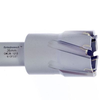 CWCX35 Сверло корончатое с твердосплавными пластинами Rotabroach 35x110 мм - изображение 11