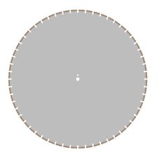 Алмазный диск НИБОРИТ Железобетон Плита d 1000×25,4 - изображение 2