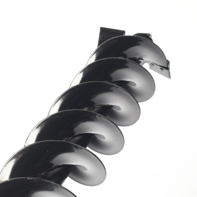 Шнек двухзаходный D 100B для грунта к бензобуру со сменными ножами - изображение 3