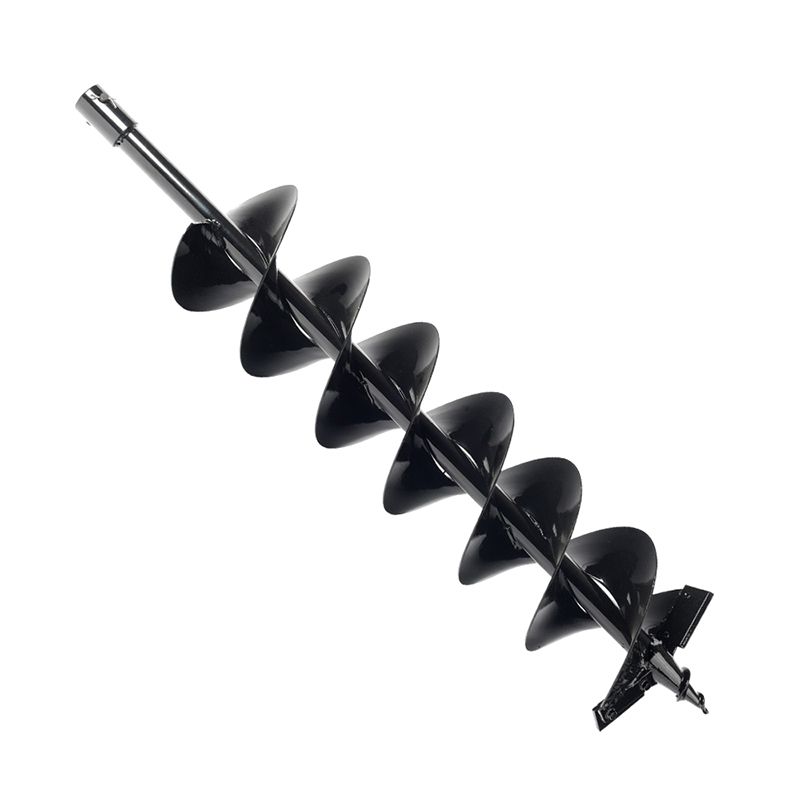 Шнек двухзаходный D 150B для грунта к бензобуру со сменными ножами