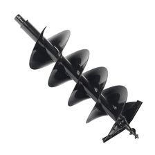 Шнек двухзаходный D 250B для грунта к бензобуру со сменными ножами - изображение 3