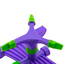 Разбрызгиватель, АБС-пластик, вращающий с тремя лопостями, штуц D 3/4, с подставкой, площадь полива - изображение 11