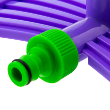 Разбрызгиватель, АБС-пластик, вращающий с тремя лопостями, штуц D 3/4, с подставкой, площадь полива - изображение 12