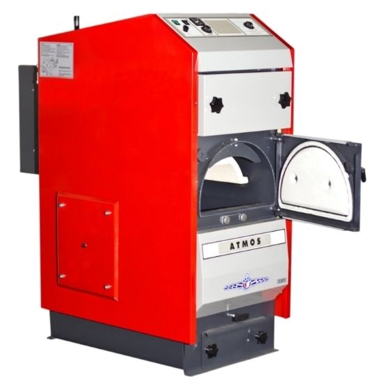 Твердотопливный котел Атмос D 50 P - изображение 2