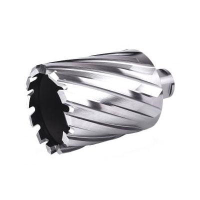 Сверло корончатое по металлу ПрофОснастка d 52 L=55/88 мм №46 Weldon19 HSS M2