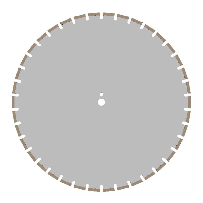 Алмазный диск НИБОРИТ Бетон-Асфальт d 650×25,4