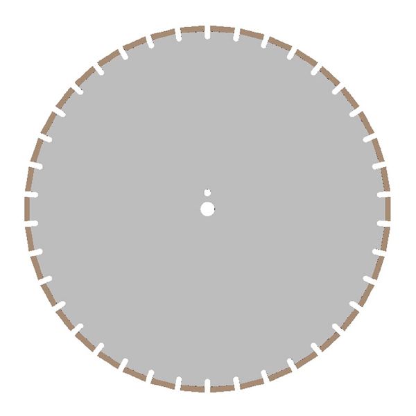 Алмазный диск НИБОРИТ Железобетон Плита d 650×25,4