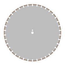 Алмазный диск НИБОРИТ Железобетон Свежий d 650×25,4 - изображение 2