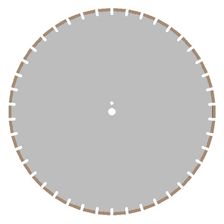 Алмазный диск НИБОРИТ Железобетон Плита d 700×25,4 - изображение 2