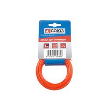 Леска для триммера, d=2.0 мм, l=15 м, КРУГ, СОЮЗ ТЛ3535-2.0-0-15 - изображение 2