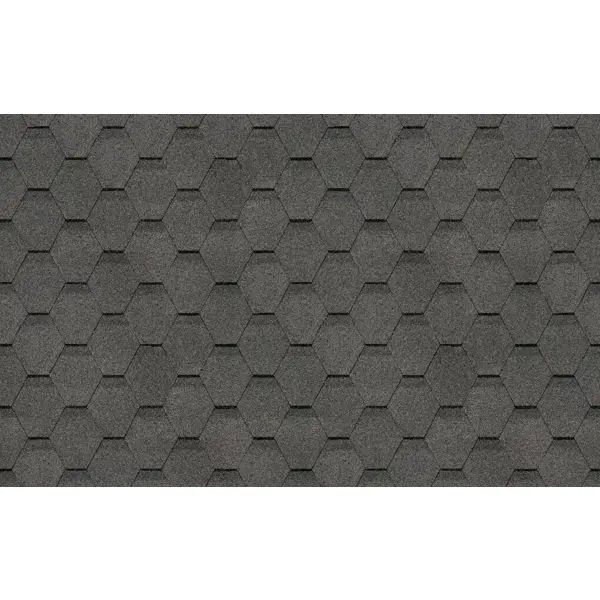 Гибкая черепица Dacha Rustic серый 3 м2 - изображение 2