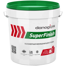 Шпаклёвка готовая финишная Danogips SuperFinish 18.1 кг - изображение 4