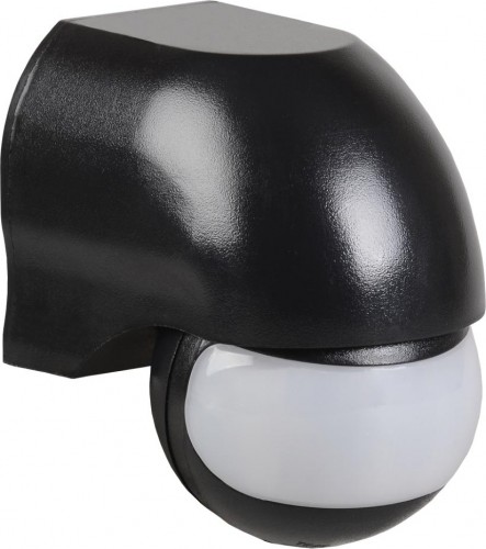 Датчик движения IEK ДД 010 180° IP44 черный LDD10-010-1100-002