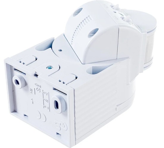 Датчик движения настенный REXANT 11-9212 ДДС 04, 180°,1200Вт, 3-2000Лк, 12 м, IP44 - изображение 2