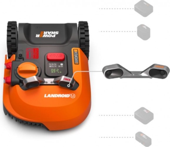 Датчик от столкновений Worx ACS WA0860 для газонокосилки-робот Landroid WA0860 - изображение 4