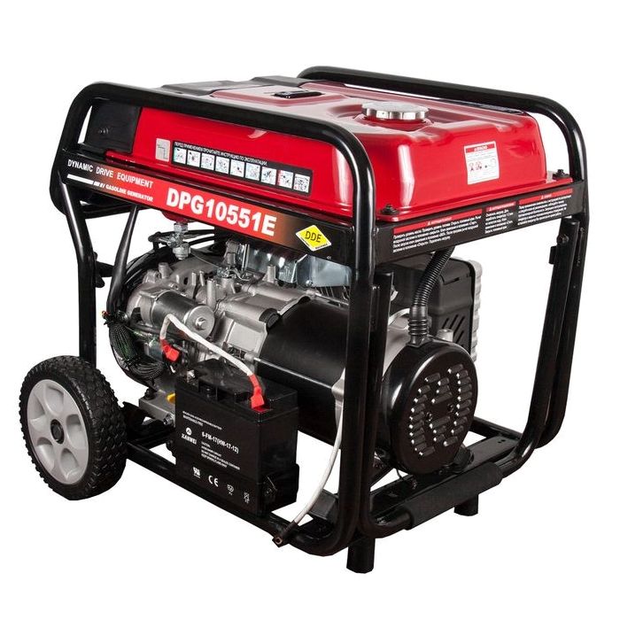 Генератор бензиновый DDE DPG10551E - изображение 2