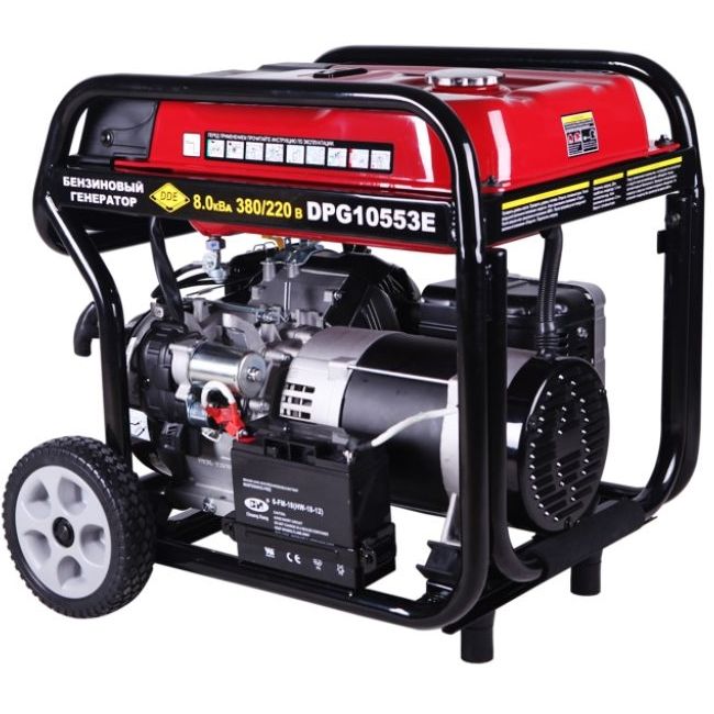 Генератор бензиновый DDE DPG10553E - изображение 3