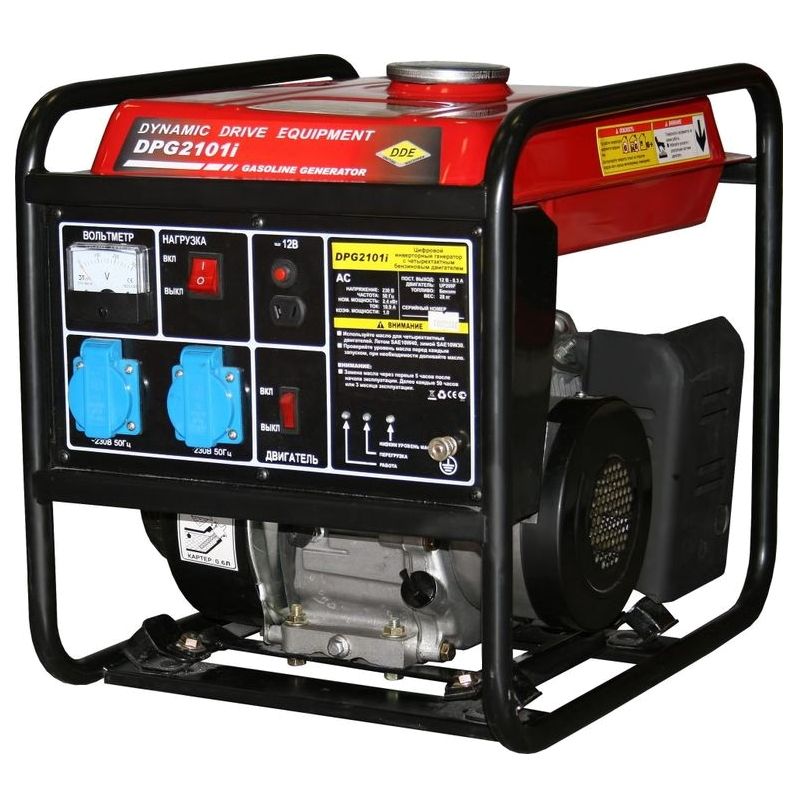 Генератор бензиновый инверторного типа DDE DPG2101i - изображение 2