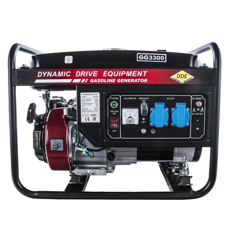 Генератор бензиновый DDE GG3300. - изображение 3