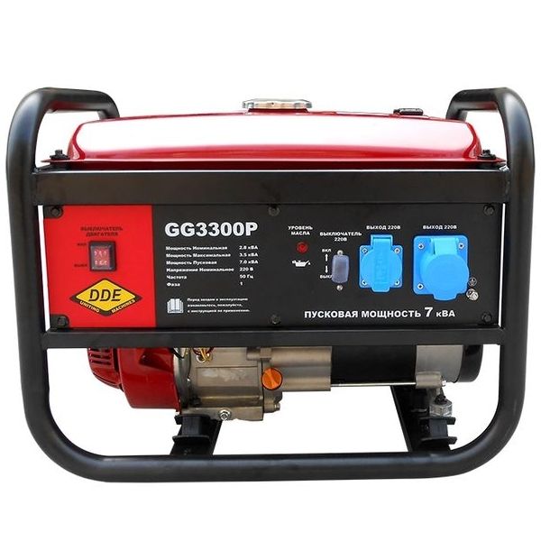Генератор бензиновый DDE GG3300P - изображение 2