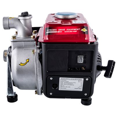Мотопомпа бензиновая грязевая DDE PTR80H - изображение 7