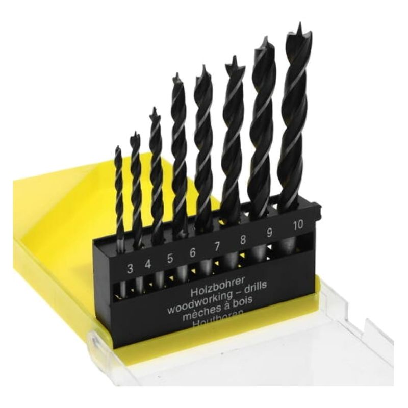 Набор сверл по дереву DEKO DH08-1 8 ед (3-10 мм) - изображение 2