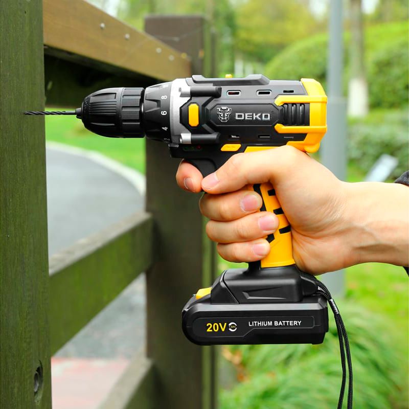 Аккумулятор DEKO для дрели-шуруповерта DKCD20FU-Li, 20В, 1,5А*ч - изображение 3