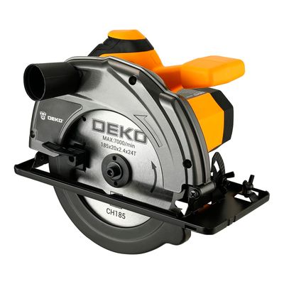 Дисковая (циркулярная) пила DEKO DKCS1500-160 1500Вт, 165мм диск - изображение 9