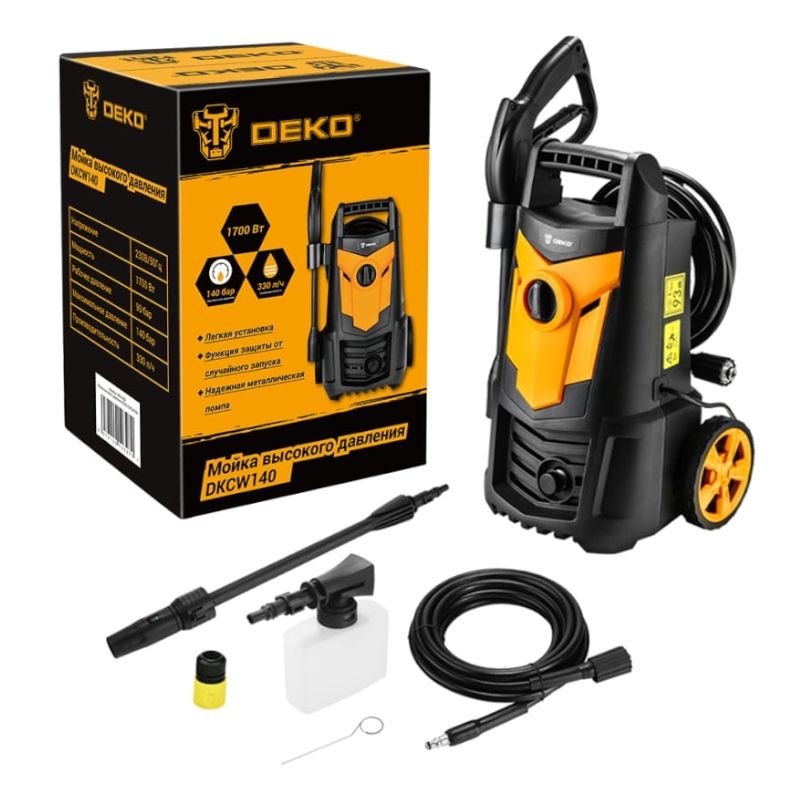 Мойка высокого давления DEKO DKCW140 - изображение 4