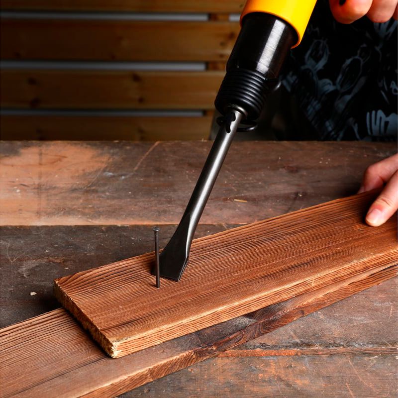 Пневматический молоток DEKO DKPT04 SET 3 в чемодане с набором 8 предметов - изображение 4