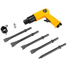 Пневматический молоток DEKO DKPT04 SET 3 в чемодане с набором 8 предметов - изображение 6