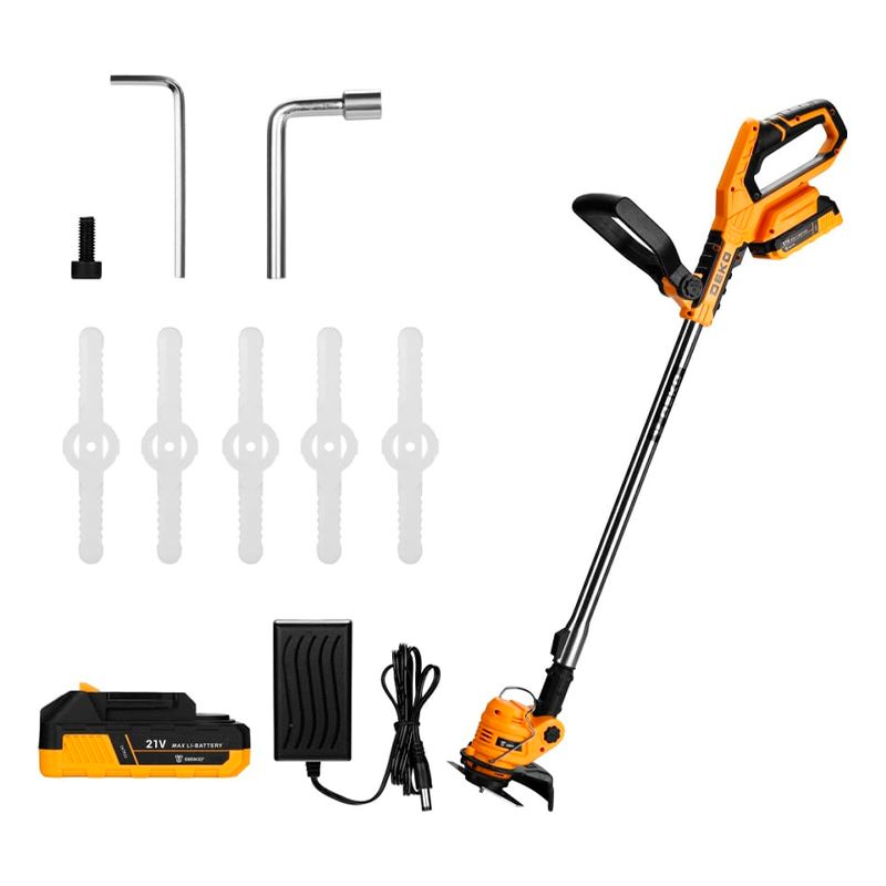 Триммер садовый аккумуляторный DEKO DKTR21, 2*2.0Ач - изображение 2