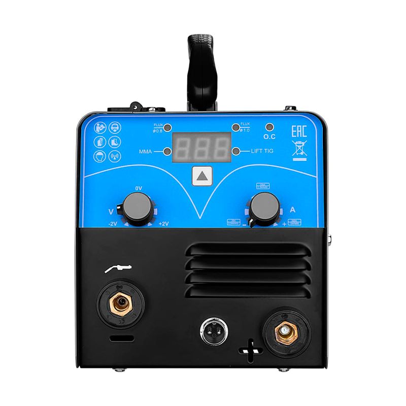 Сварочный полуавтомат DEKO DKWM200NG, MIG без газа/MMA/TIG LIFT, 200А + проволока 0.5 кг - изображение 3