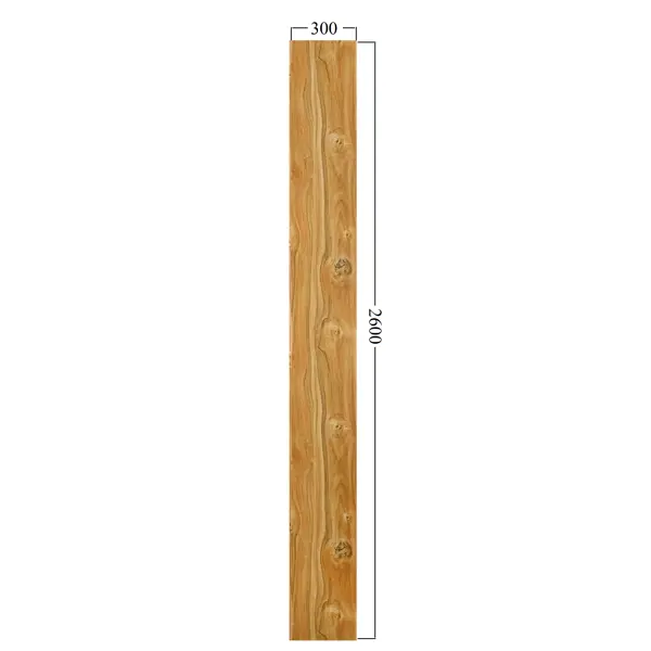Стеновая панель МДФ DEKOR PANEL Зингана 2600x300x6 мм 0.78 м2 - изображение 4