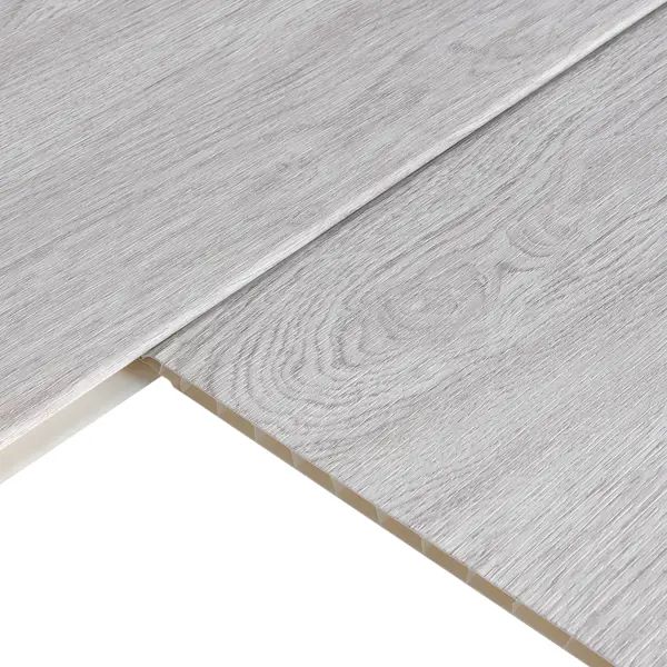 Стеновая панель ПВХ DEKOR PANEL Дуб Афина серый 2700x250x8 мм 0.675 м2 - изображение 3