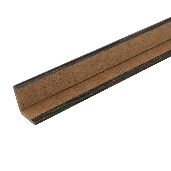 Уголок универсальный МДФ DEKOR PANEL Зебрано 3x48x2600 мм - изображение 2