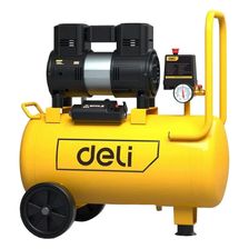 Компрессор воздушный безмасляный DELI DL-WKY25-E1 (1,2 кВт, 25 литров, 80л/мин, 7 атм, 2800об/мин) - изображение 7