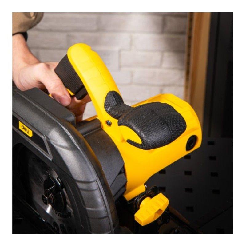 Циркулярная (дисковая) пила DELI DL-YJ235-E1 (  2200Вт, 4200об/  мин, ф235мм, диск в комплекте) 1030 - изображение 9