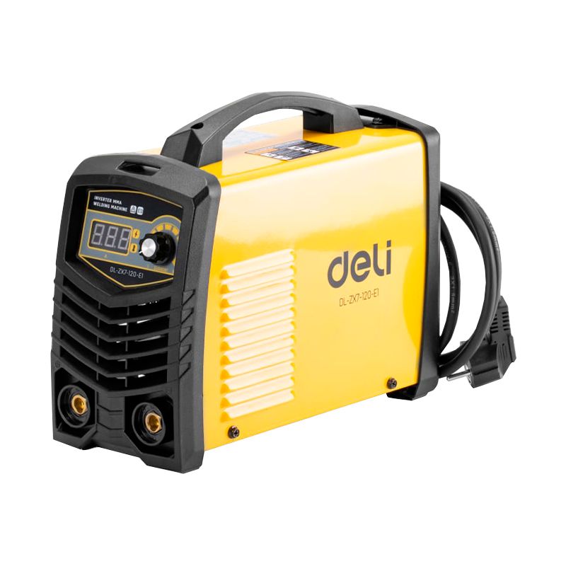 Сварочный аппарат инверторный DELI DL-ZX7-120-E1 (  20-120А, 4,  8кВт,  ПВ 60%, диаметр электрода 1,