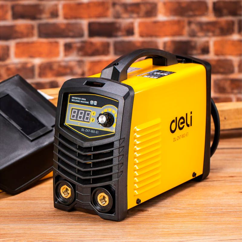 Сварочный аппарат инверторный DELI DL-ZX7-160-E1 (  20-160А, 6,  8кВт, ПВ 40%, диаметр электрода 1, - изображение 2