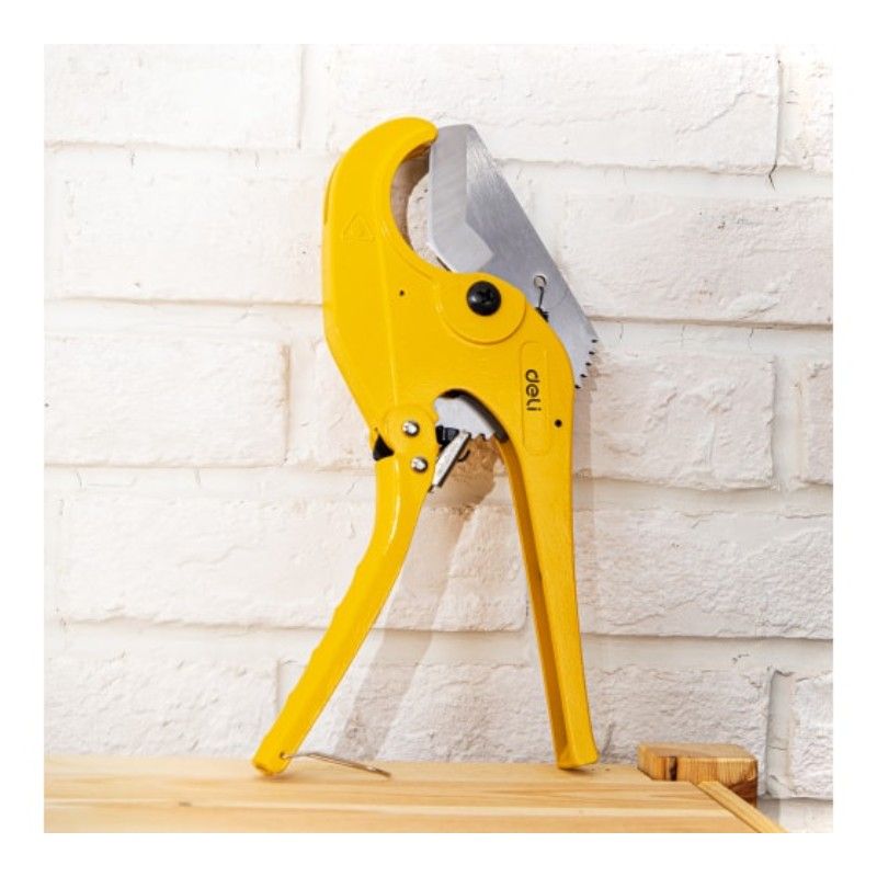 Труборез для пластиковых труб DELI DL2509 63мм (    сталь 3Cr13,    рукоять из алюминиевого сплава - изображение 4