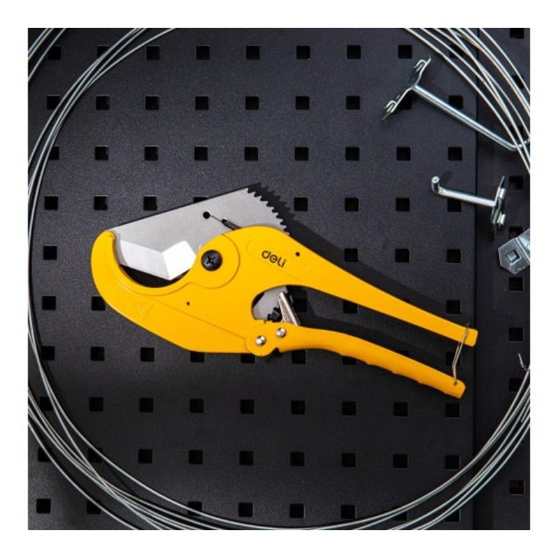 Труборез для пластиковых труб DELI DL2509 63мм (    сталь 3Cr13,    рукоять из алюминиевого сплава - изображение 5