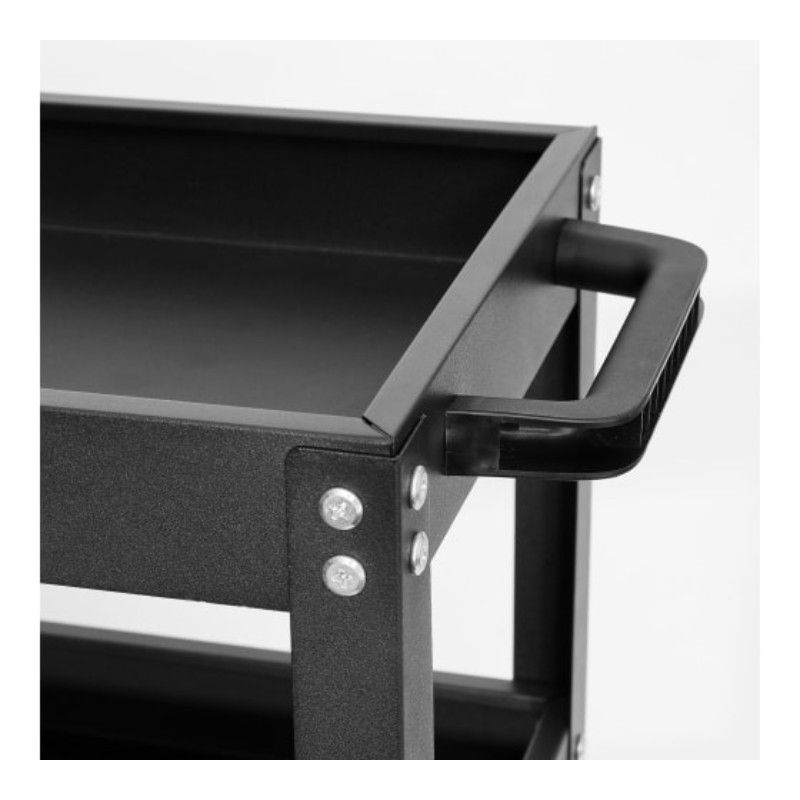 Тележка инструментальная трехсекционная на колесах DELI DL433013 510x260x580мм (до 90кг) - изображение 5